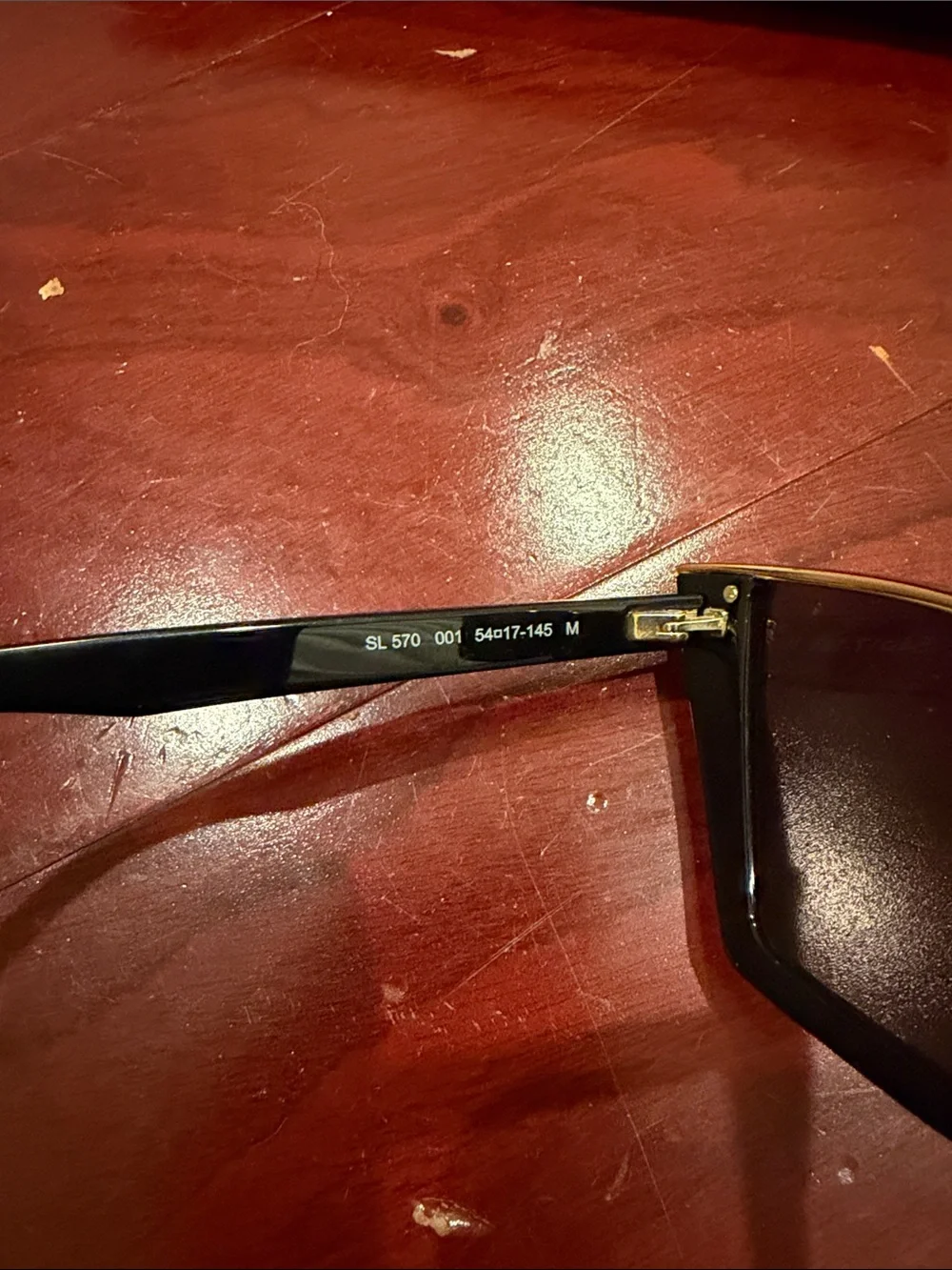 Saint Laurent Cat Eye Sunglasses SL 570